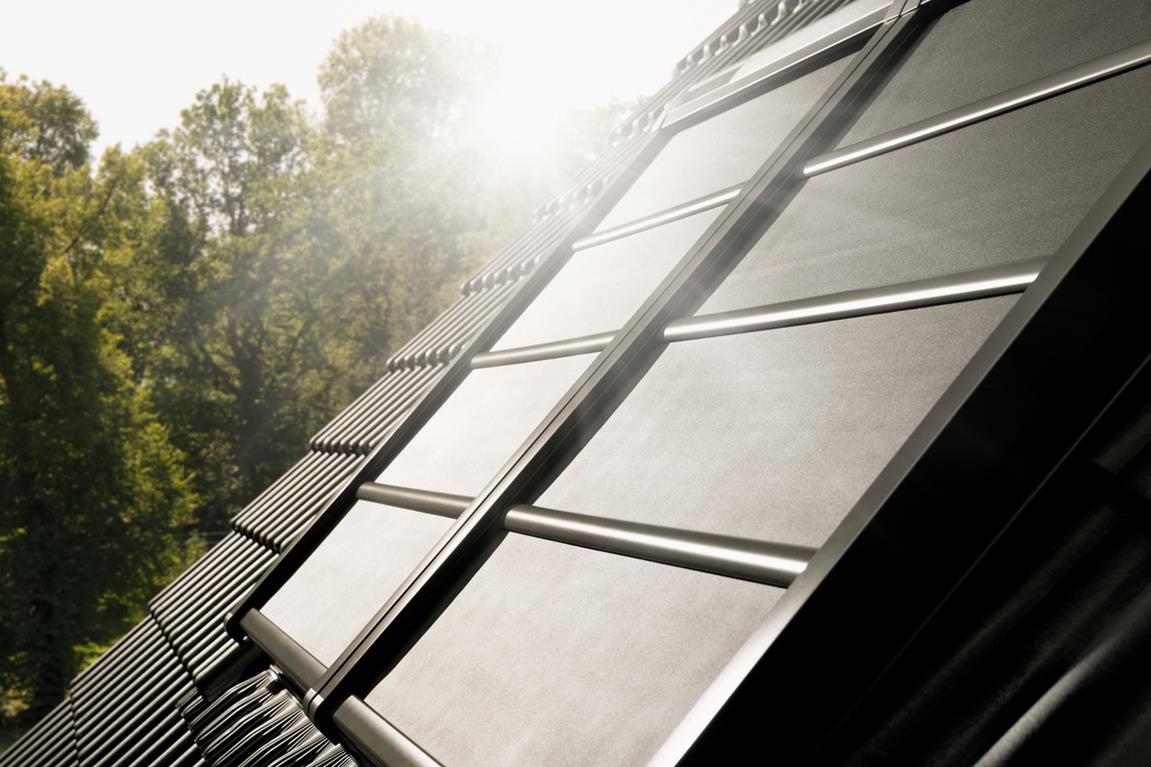 VELUX soft shutter blocks the sun's rays before they hit your window pane