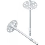 Dämmstoffhalter, Tellerdübel KI-10 mit Kunststoffnagel