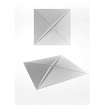 Gips panel VENTE (72x72 cm)