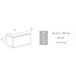 RUSTIK 526, concrete brick tile