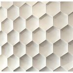 Gips panel HEXAGON (62x72 cm)