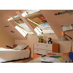 FAKRO Schwingfenster FTP-V U4 - Aussicht von innen