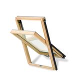 VELUX Konzern Dachfenster RoofLITE+ SLIM PINE | Holz | 2-fach Verglasung