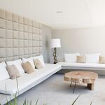 STEGU Gepolsterte Paneele | Melange Quadrat 30x30