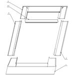 Skyfens Supro Flashing P for flat coverings