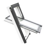 VELUX Konzern Kunststoff Dachfenster RoofLITE+ SOLID PVC SAFE | 2-fach Verglasung mit VSG