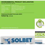 Porenbeton, Gasbeton Planstein SOLBET PP2-035 nach DIN V 4108-4