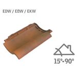 Flashing VELUX EKW | 2 windows side by side | For profiled roofing material up to 120mm | A=10-16cm