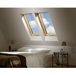 Dachfenster FTS-V U2 von FAKRO mit Moduleindeckrahmen