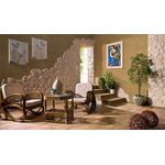 Stegu RODOS 01, Riemchen aus Gips für innen