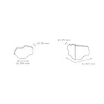 Stegu RODOS 01, Riemchen aus Gips für innen