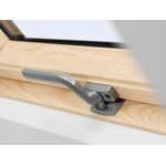 VELUX GZL-B 1051 | wooden, center pivot roof window, with 2-glass and bottom handle