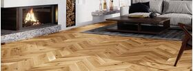 Parquet Oak Raisins Chevron 130