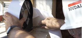 Self adhesive precompressed tape Soudaband PRO MF1