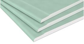 Plasterboard impregnated GKBI 12.5 x 1200 x 2600 mm