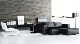 Gips panel WAVE M (72x72 cm)