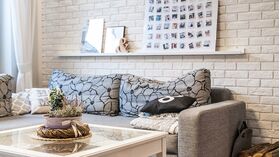 Stegu LOFT PARMA 01, Ziegelriemchen für innen mit integrierte Fuge