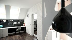 Stegu LOFT PARMA 01, Ziegelriemchen für innen mit integrierte Fuge