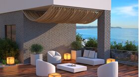 stegu BOSTON GREY, Ziegelriemchen aus Beton mit integrierte Fuge