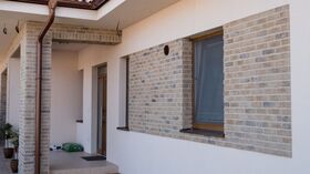 stegu CAMBRIDGE 2, Ziegelriemchen aus Beton für außen