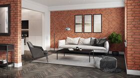 Stegu LOFT 2, Ziegelriemchen aus Gips für innen