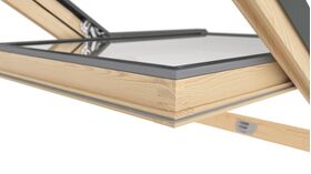 VELUX Konzern Dachfenster RoofLITE+ TRIO PINE | Holz | 3-fach Verglasung