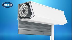 The CC1000 shutter with an open revision panel