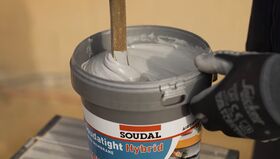 Flüssige Abdichtungsmembran Soudadicht Hybrid -  6 kg Eimer | Grau