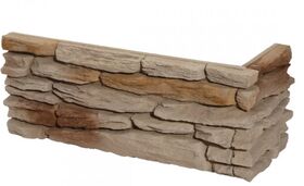 Ecke CALIFORNIA 1 : Karton = 6 Ecken a 15cm Höhe