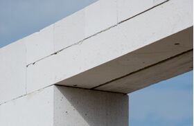 Porenbeton, Gasbeton Flachstürze