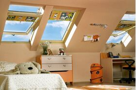 FAKRO FTU-V U4 | triple glazed, polyurethane finished roof window