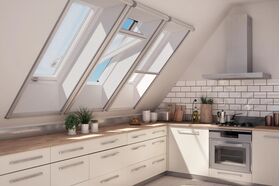 Insektenschutz-Rollos / Fliegengitter für Dachfenster