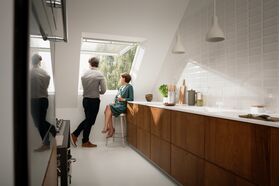 VELUX roof window GNU 0064 | top-hung/pivoting | triple glazing | PVC