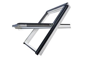 FAKRO Roof Window PTP-V U41 ABMX | GreenView | Triple Glazing | PVC