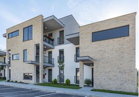 stegu CAMBRIDGE 2, Ziegelriemchen aus Beton für außen