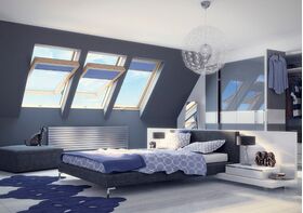 FAKRO FTP-V U4 | super energy saving, triple glazed roof window