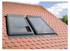 FAKRO AMZ SOLAR | solar-powered awnign blind for FAKRO roof windows ✓ OptiLight ✓ ARON ✓ ARTENS