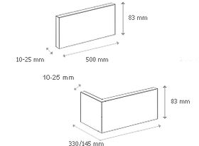 DUBLIN 3, concrete brick with integrated joint