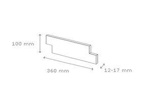 stegu ARGENTO, dekorativ Naturstein