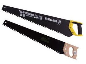 Hand saw with cutting tips for YTONG, H+H, SOLBET cellular concrete