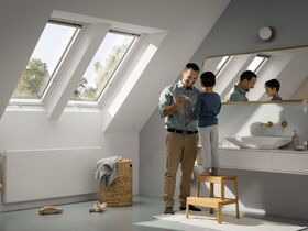 Dachfenster VELUX GLU-B 0051 mit unterem Handgriff