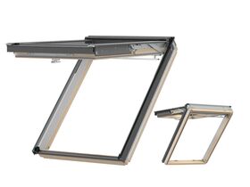 VELUX roof window GNL 1064 | Top-hung/pivoting | 3-pane | Wood