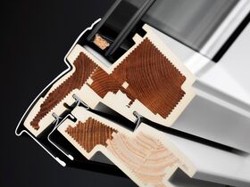 VELUX Kunststoff Dachfenster GLU 0051