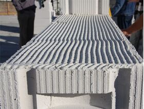 Cellular concrete thin-layer adhesive mortar white