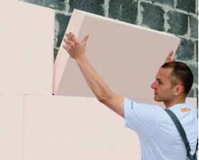 WDVS EPS Dämmplatte Gold