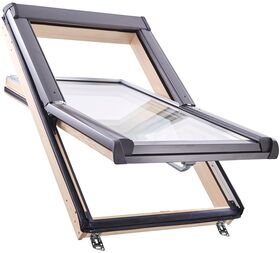 Dachfenster ROTO DESIGNO R45H ✓ Schwingfenster ✓ aus Holz