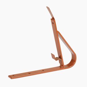 Universal snow fence grip - U type