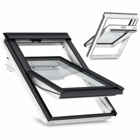 VELUX GLU 0061 | PVC roof window, centre pivot, 3-glass