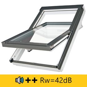 Roof window FAKRO FTT/U R3 | noise-proof with Rw = 42 dB