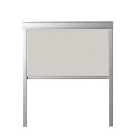 Beige blind for roof window